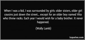 Cousins And Sisters Quotes More wally lamb quotes