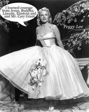 ... mr cary grant peggy lee famous singer from the 50s # bluevelvetvintage