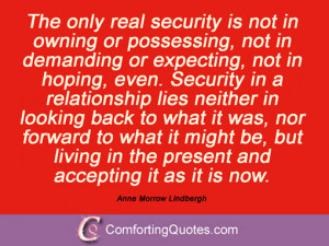 Anne Morrow Lindbergh Quotes