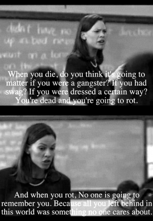 Why is Freedom Writers popular right now? 0. Aired last night on TBS ...