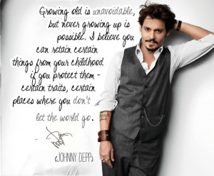 johnny depp quote love the second person