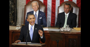 House Speaker John Boehner of Ohio listen as President Barack Obama ...