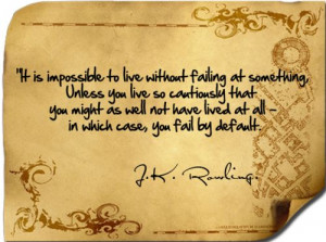 JK Rowling Quote.