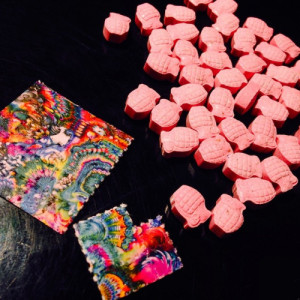 Pink Grenades w/ 160mg MDMA & some Acid