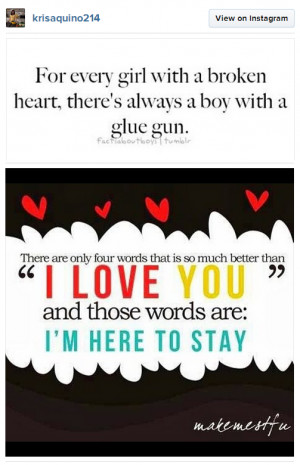 ... about having a second chance in love on and then thanked Derek Ramsay