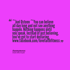 Joel Osteen Famous Quotes