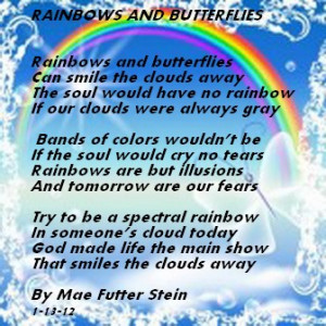 RAINBOWS AND BUTTERFLIES
