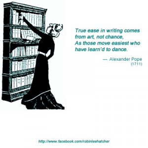 ... one of my favorite profs in college. He loved Pope. I love this quote