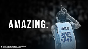 kevin durant amazing wallpaper by michaelherradura fan art wallpaper ...
