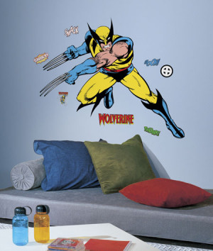 Marvel Wolverine Giant Peel and Stick Wall Decals