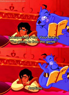 Genie From Aladdin Quotes
