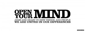 open your mind quotes facebook cover