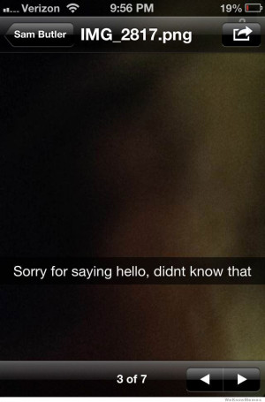 ... one girl handled a random snapchat from a stranger… girls take note