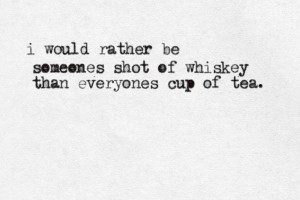 shot of whiskey