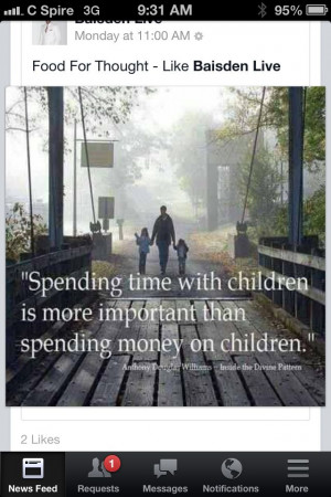 Spend time
