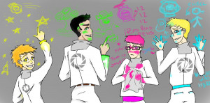 Portal 2 Cores by XxKuritheemOxX