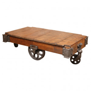 Industrial Cart Coffee Table