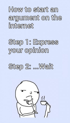 Internet conversation