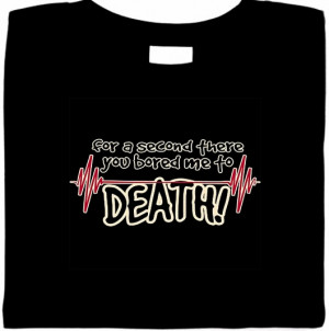 ... Arrivals @ Buzzy Tees – Rhinestone Cat & Bored Me To Death Shirt