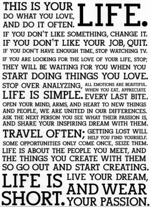 It's not just about a 365 days it's about... EVERYDAY!!!