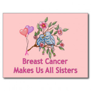 Breast Cancer Sayings Postcards