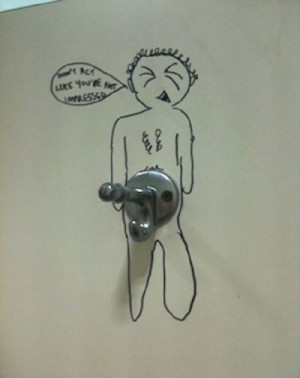 The Writing Is On The Wall: Bathroom Graffiti Artists