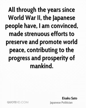 Eisaku Sato Quotes