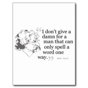 Mark Twain Quote 3 Postcards