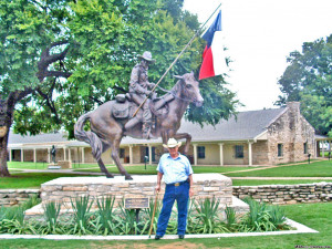 Me in front of the Texas Ranger Memorial Museum.