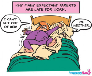 Why Many Expectant Parents Are Late for Work (Cartoon)