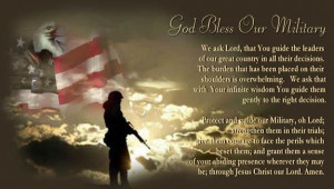 The Prayers of our Soliders