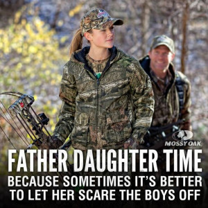 Yep ! Gotta love girls who hunt !