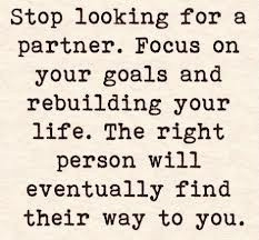 FOCUS ON YOURSELF.....