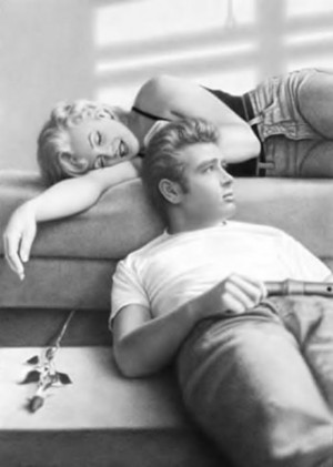 Marilyn Monroe & James Dean photo JamesDeanMarilynMonroe.jpg