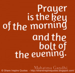 the evening ~Mahatma Gandhi | Share Inspire Quotes - Inspiring Quotes ...