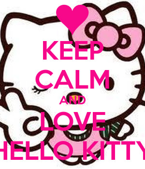 hello kitty i love you