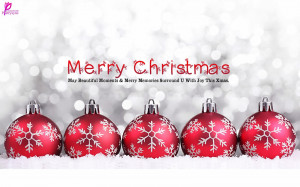 Christmas Quotes and Greetings Wallpapers with Happy New Year Wishes