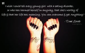 Demi lovato, quotes, sayings, girl, life, inspirational