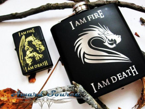 Lord of Rings Smaug I am Fire I am Death Zippo by ZippoPro, $45.00