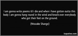 More Ntozake Shange Quotes