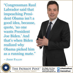 ... quote, ‘no one wants President Joe Biden.’ And that’s when Biden