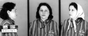 Auschwitz, Poland, A Jewish woman, Prisoner number 6872.