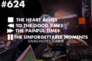 ... .. To the good times The painful times The unforgettable moments
