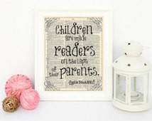 ... of their parents, Emilie Buchwald- nursery art, kids art, BOOK PAGE