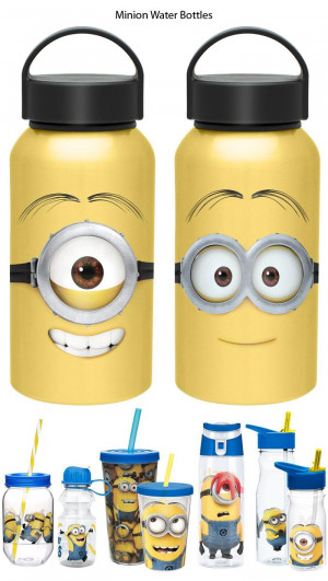 Minion Water Bottles