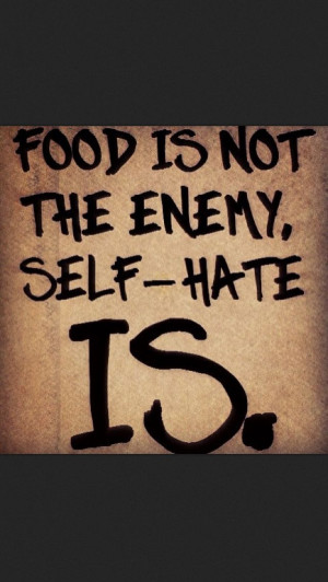Prevent and overcome eating disorders. You're better than them.Enemies ...