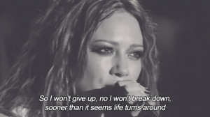 Hilary Duff #Inspiration #Quotes #Raise Your Voice