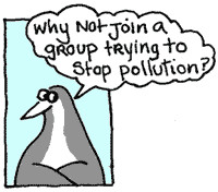 stop pollution . Again, see my links section