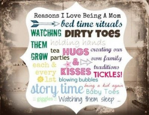 Reasons I Love Being A Mom, What would you add to this list? # ...