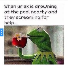 ... damn, these Kermit Memes are really starting to change me! Hahahahah
